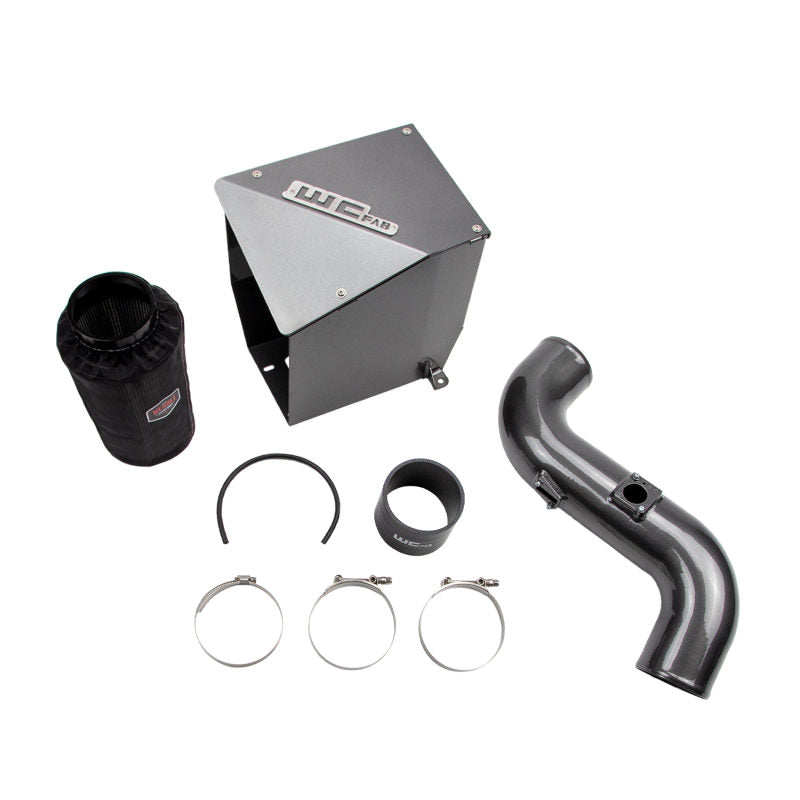Wehrli Custom Fabrication 4in Intake Kit — 2011-2016 Duramax LML 6.6L