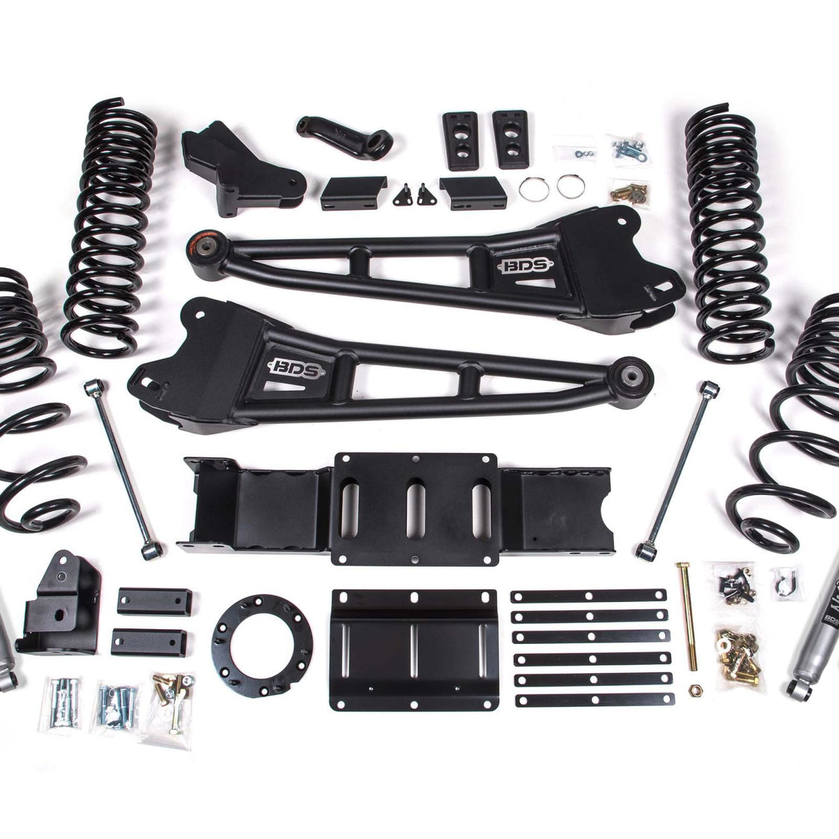 BDS Suspension Coil Spring Box Kit: - 2.5 Rear Coil Springs — 2019-2026 Ram 2500