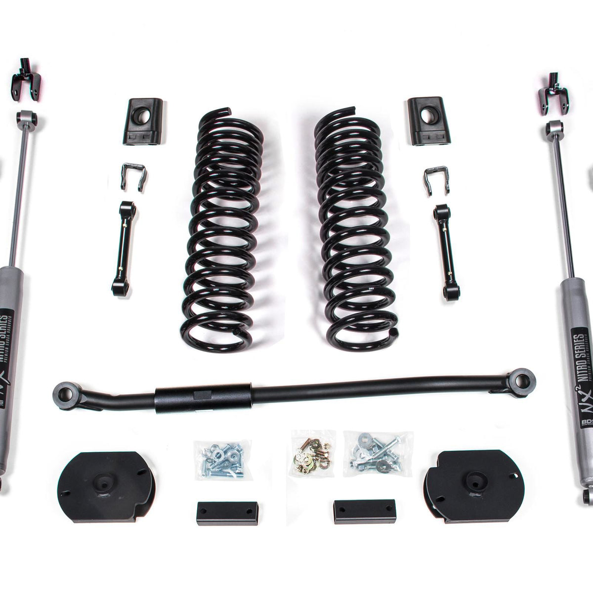 BDS Suspension 1.25in Rear Spacer Box Kit Power Wagon — 2019-2024 Ram 2500
