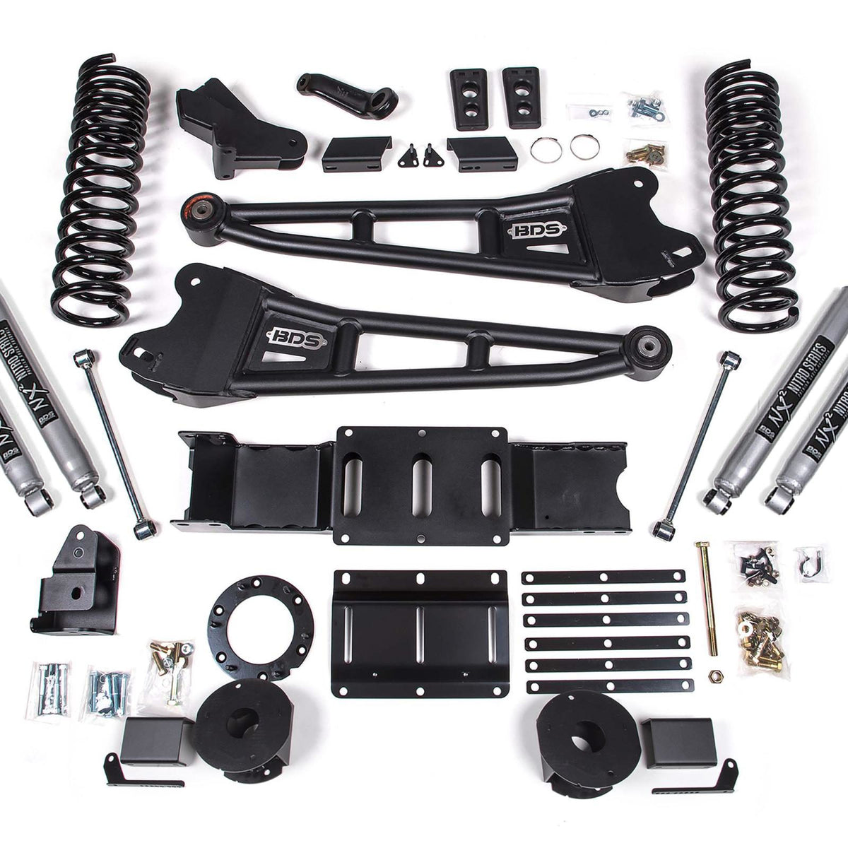 BDS Suspension 3.5 Rear Air Ride Box Kit — 2019-2024 Ram 2500