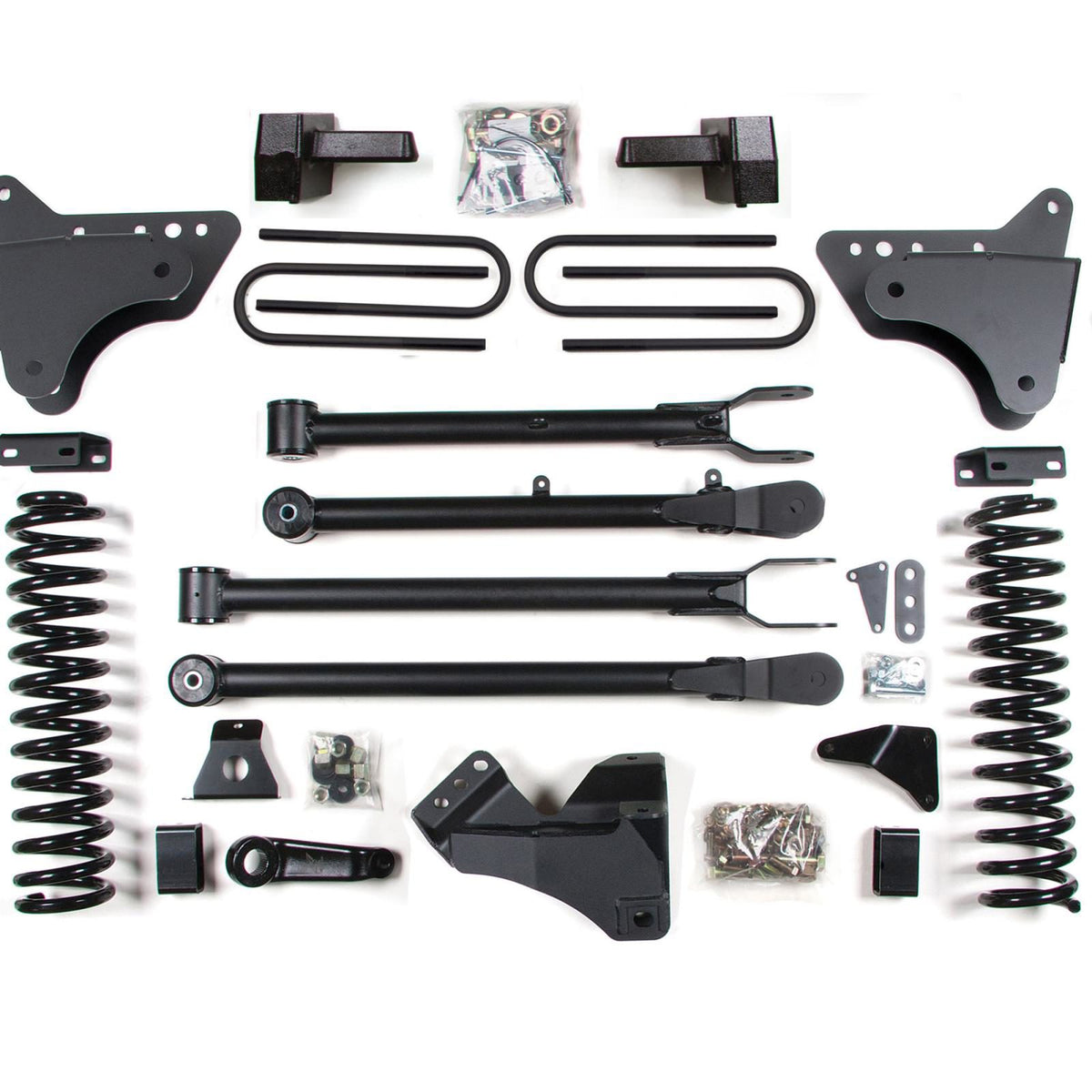 BDS Suspension 05 4-Link Kit — Ford F-250/F-350
