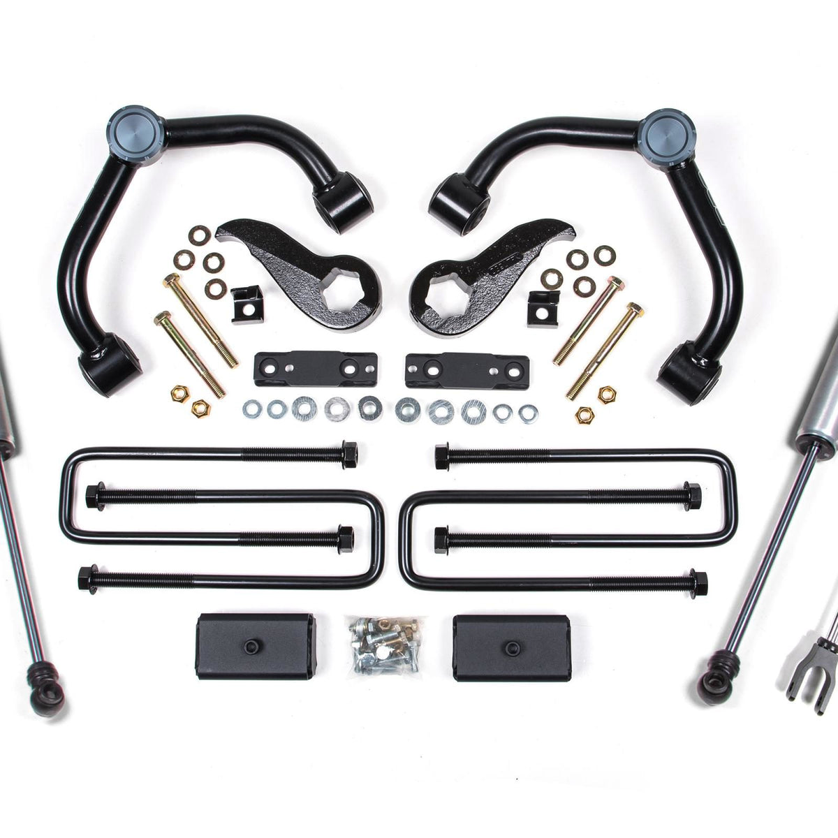 BDS Suspension 2 Rear Block w/ O Overload — 2020-2026 GM Silverado/Sierra 2500HD/3500HD