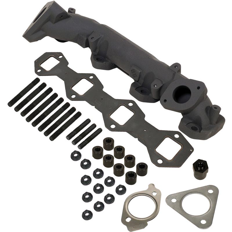 BD Diesel Right Side Exhaust Manifold Kit With Gaskets & Studs 1043009