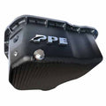 PPE High Capacity Cast Aluminum Engine Oil Pan (Black) — 2011-2016 GM Duramax 6.6L LML
