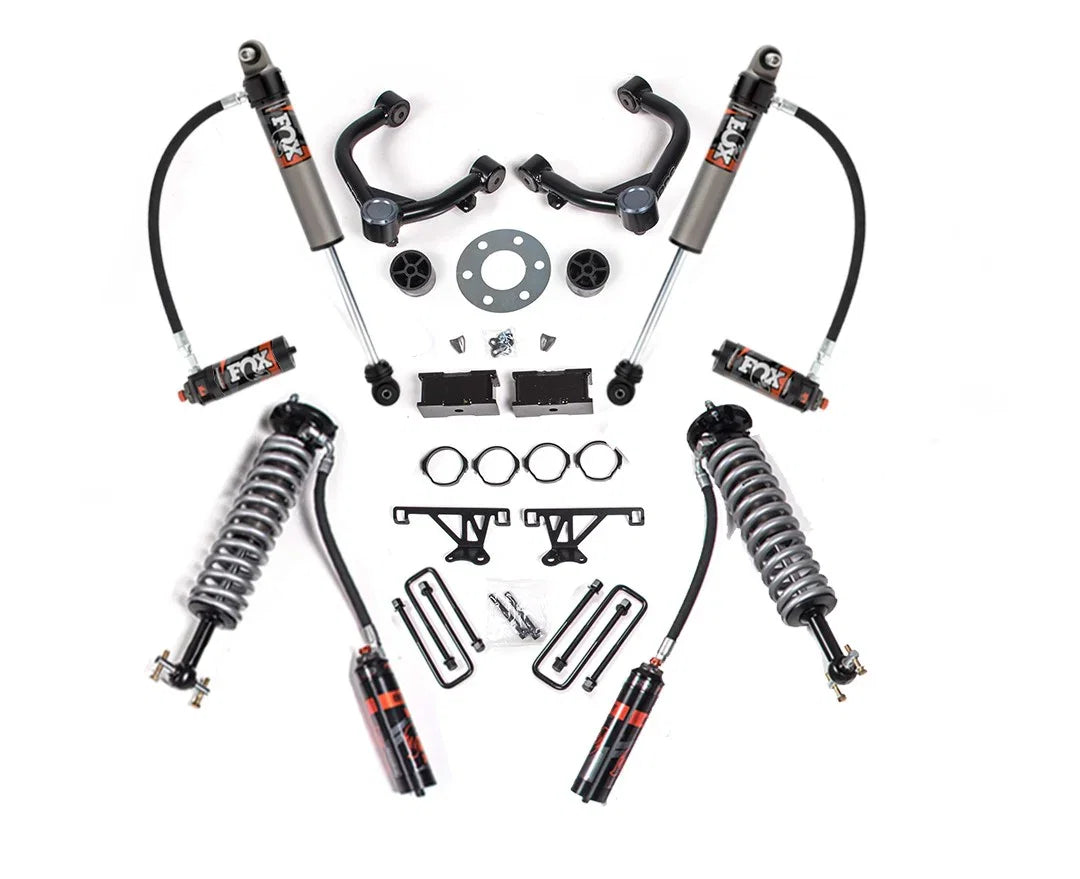 BDS Suspension 4WD Front Brake Lines — 2011-2026 GM Silverado/Sierra 2500HD/3500HD