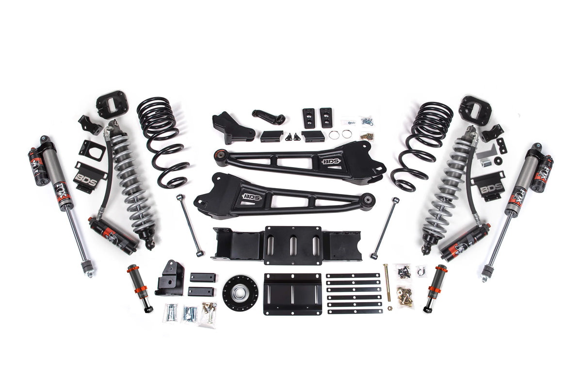 BDS Suspension 4WD Radius Arm Kit Pair — 2005-2022 Ford F-250/F-350/F-450/F-550/F-600