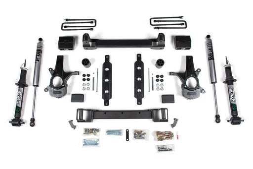 Zone Offroad 2 Leveling Kit and - Note: Will Require Shock Extenders or Longer Shocks — 2011-2016 GM 2500HD/3500HD