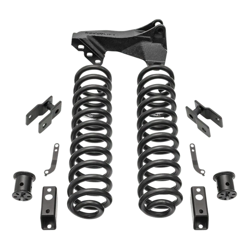 ReadyLIFT Suspension 4WD 2.5Inch Coil Spring Front Lift Kit with Front Shock Extensions and Front Track Bar Bracket — 2011-2019 Ford F-250/F-350