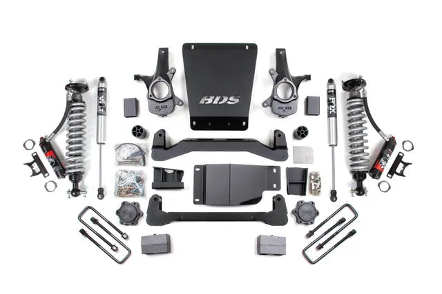 BDS Suspension Super Duty Recoil Mount Kit - 3.5-4 Lift Height — 2017-2026 Ford F-250/F-350