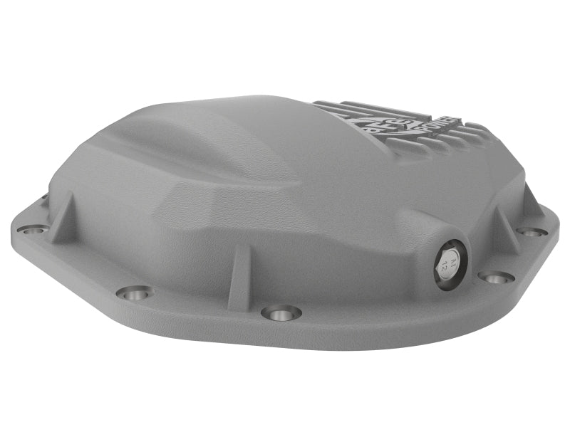 aFe Power Street Series DANA 60 Front Differential Cover Raw w/ Machined Fins (DANA 50 DANA 60 DANA 61 Axles) — 1999-2023 Ford F-250/F-350