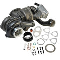 BD Diesel Screamer V2S Twin Turbo - w/ O Air Intake Kit — 2008-2010 Ford 6.4L