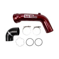 Wehrli Custom Fab Down Pipe 3in. for Stainless — 2004.5-2010 Duramax LLY LBZ LMM