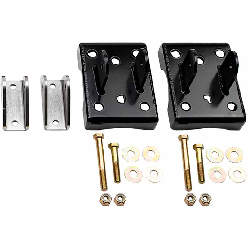 Wehrli Custom Fab Traction Bar Installation Kit — 2011-2019 Duramax