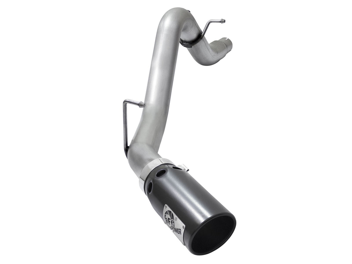 aFe Power Atlas 3-1 2 in Aluminized Steel DPF-Back Exhaust System w/ Black Tip Colorado Canyon Lwn — 2016-2022 GM 2.8L L4