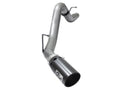 aFe Power Large Bore-HD 3-1 2 in 409 Stainless Steel DPF-Back Exhaust System w/ Black Tip Colorado Canyon Lwn — 2016-2022 GM 2.8L L4