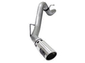 aFe Power Large Bore-HD 3-1 2in 409 Stainless Steel DPF-Back Exhaust System w/ Polished Tip Colorado Canyon Lwn — 2016-2022 GM 2.8L L4