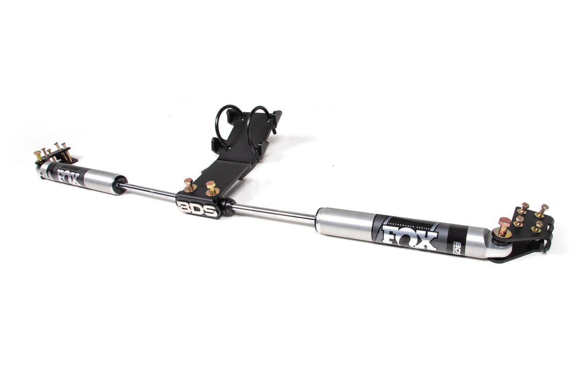 BDS Suspension Dual Steering Stabilizer System — 2017-2022 Ford F-450/F-550