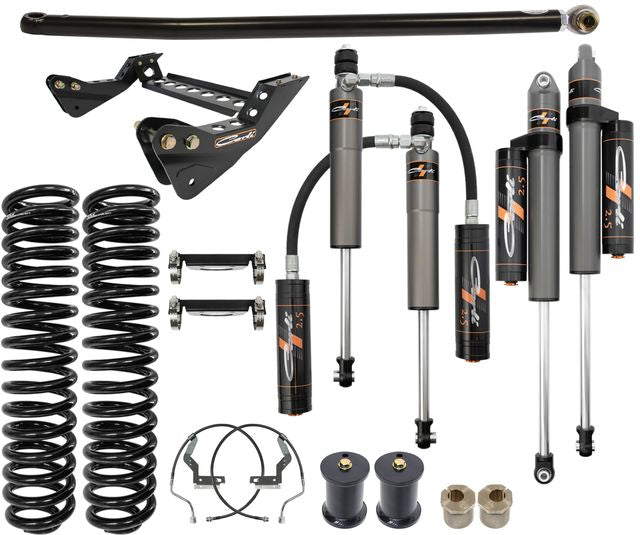 Carli Suspension Pathfinder 2.5 Shock Package - 4.5/5.5 Inch Lift - 2005-2024 Ford F-250/F-350 Diesel