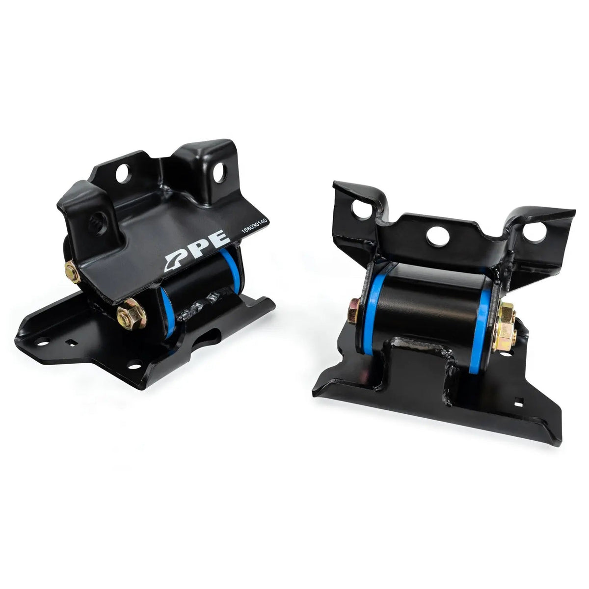 PPE Power Engine Mount Kit (Pair) - 40 Hardness Blue - HD — 2001-2010 GM 2500/3500 Duramax 6.6L