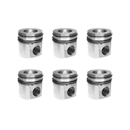 Mahle Pistons With Rings (.020) - 2001-2002 Dodge Ram 2500/3500 5.9L Cummins (224-3354WR.020)
