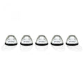 Recon 5-Piece Amber Cab Roof Light Kit, Amber HP LEDs - 2017-2022 Ford Super Duty