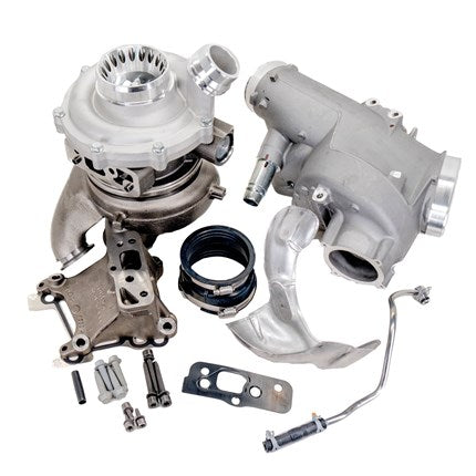 KC Turbos Warlock Turbo Stage 1 Retrofit Kit - 2011-2014 Ford F-250/F-350 6.7L Power Stroke (302243)