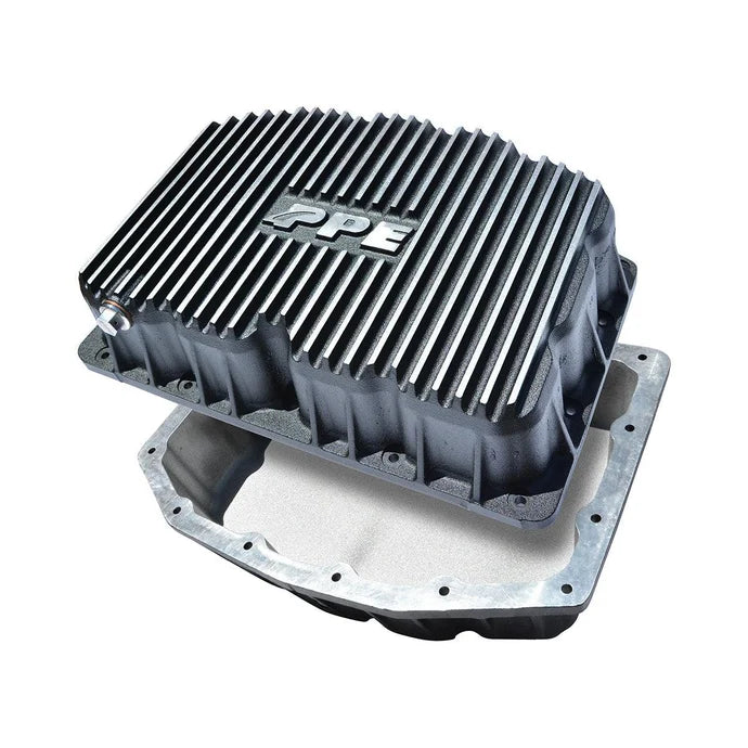 PPE Heavy-Duty Cast Aluminum Engine Oil Pan (Raw) — 2011-2026 Ford Power Stroke 6.7L