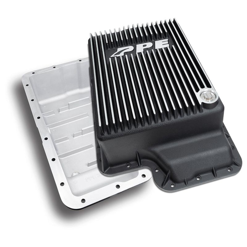 PPE Heavy-Duty Aluminum 5R110 Deep Transmission Pan - Brushed