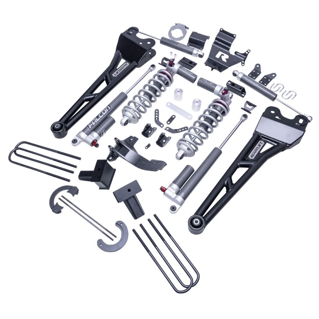 ReadyLIFT Suspension 4WD 3.5Inch Sst Lift Kit with 4Inch Tapered Blocks Radius Arm Drop Brackets — 2023-2026 Ford F-250/F-350