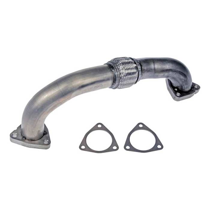 Dorman Turbocharger Up-Pipe (Driver Side) — 2008-2010 Ford F-250/F-350/F-450/F-550 Power Stroke 6.4L