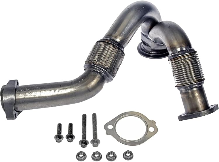 Dorman Left Manifold-to-Turbo Up-Pipe — 2005-2007 Ford Power Stroke 6.0L