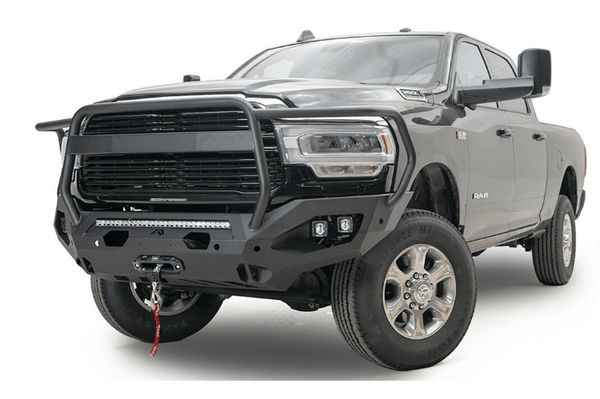 Fab Fours Matrix Front Bumper with Pre-Runner Guard - 2019-2024 Ram 2500/3500 HD