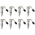 Warren Diesel 7mm Hybrid Injector Set 225cc/100% Nozzle (OEM Spool) - 2003-2007 Ford F-250/F-350 6.0L Power Stroke (7mm-225100-coreafter)
