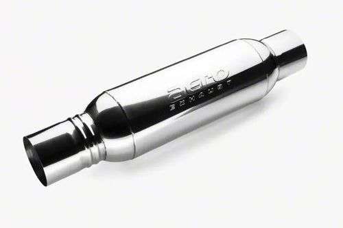 Aero Exhaust 4" in/Out Turbine XL Resonated Muffler