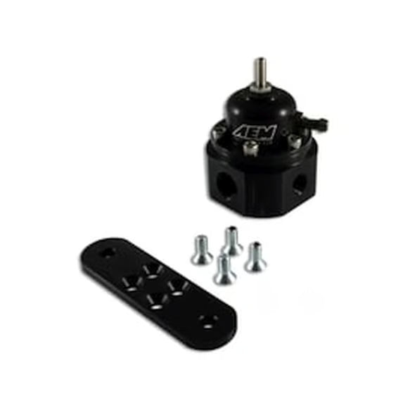 AEM Universal Fuel Pressure Regulator 25-302BK - Black
