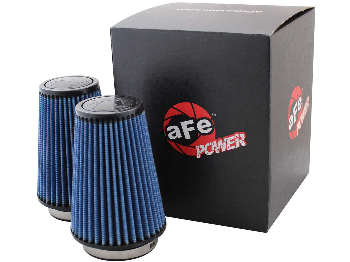 aFe Power Magnum FORCE Intake Replacement Air Filters 24-90069M - Pro 5R (Pair), 3.5in F x 5in B x 3.5in T x 7in H