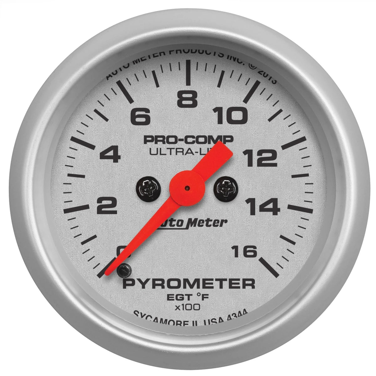 AutoMeter Ultra-Lite Pyrometer Gauge 0-1600F