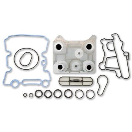 Alliant Power Engine Oil Cooler Kit — Power Stroke 6.0L