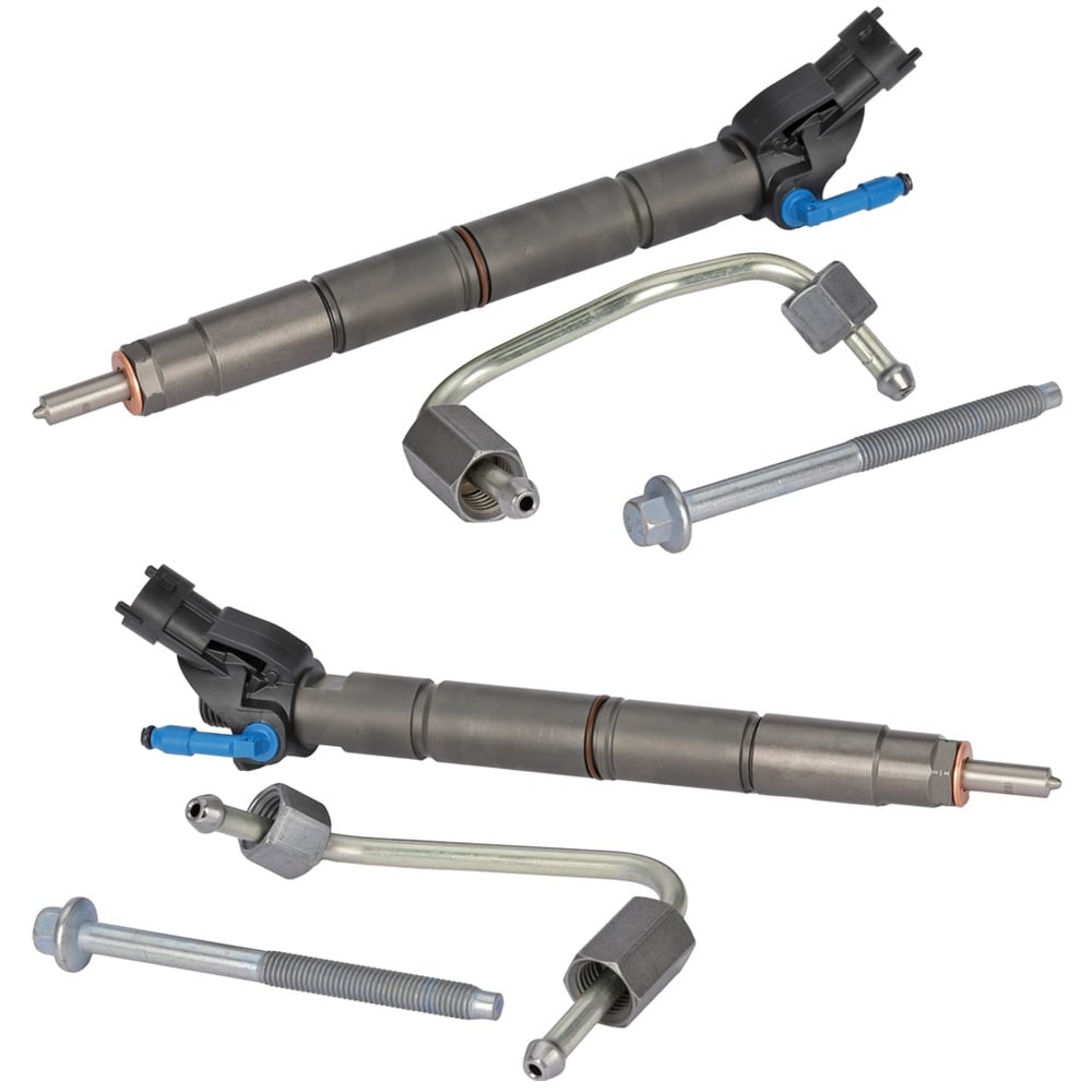 Alliant Power AP67000 Reman Fuel Injector Kit, Cylinders 1-2-7-8 - Ford F-250/F-350/F-450/F-550 Super Duty 6.7L Power Stroke (2011-2014 Pickup, 2011-2016 Cab & Chassis)