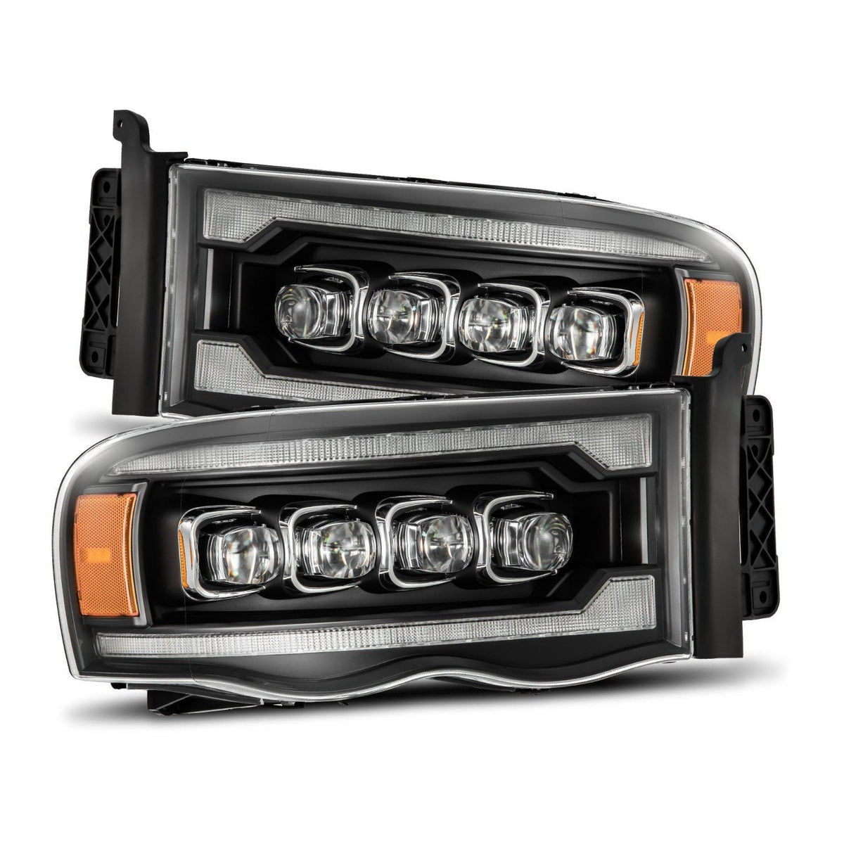 AlphaRex Nova-Series LED Projector Headlights — 2003-2005 Dodge/Ram 2500/3500