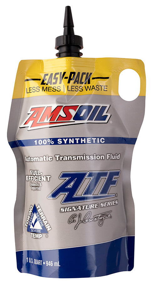 AMSOIL Signature Series Fuel-Efficient 100% Synthetic Automatic Transmission Fluid