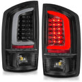 Anzo Black Plank-Style LED Tail Lights — 2003-2006 Ram 2500/3500