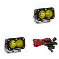 Baja Designs S2 Pro LED Light Pair 487813 - Driving/Combo, Amber