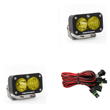 Baja Designs S2 Sport LED Lights 547813 - Amber, Driving/Combo, Pair