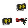 Baja Designs S2 Sport LED Lights 547816 - Amber, Work/Scene, Pair