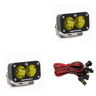 Baja Designs S2 Sport LED Lights 547816 - Amber, Work/Scene, Pair