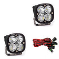Baja Designs Squadron Sport LED Light Pods 557803 - Clear, Driving/Combo, Pair