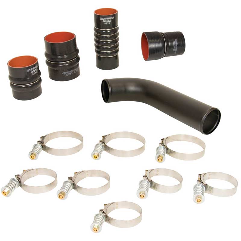BD Diesel Intercooler Hose & Clamp Kit — 2007.5-2009 Dodge/Ram 2500/3500