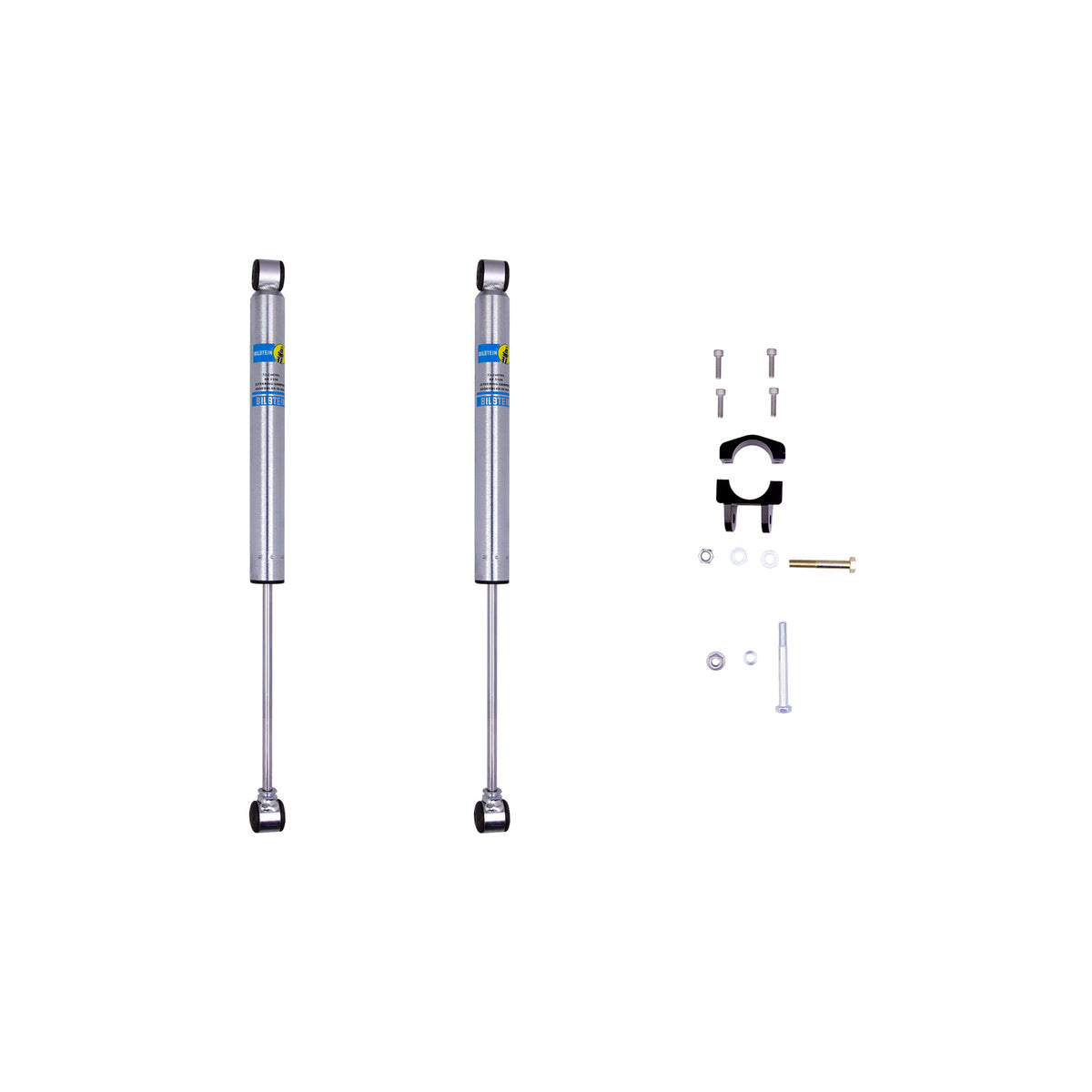 Bilstein B8 5100 Dual Steering Damper Kit - Ram 2500 (2014-2026) / Ram 3500 (2013-2026) 4WD