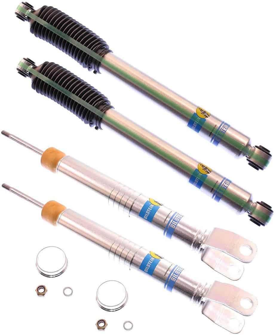 Bilstein HD Bilstein B8 5100 Front and Rear Shock Package 4-6 Lifted — 1999-2010 GM 2500/3500